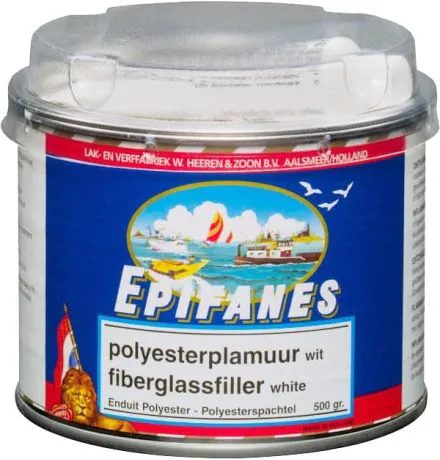 EPIFANES Polyester plamuur Grijs 1,5KG