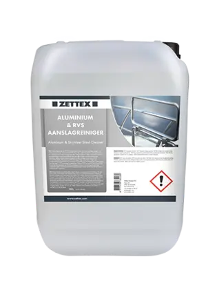 ZETTEX ALU & RVS aanslagreiniger 10 L