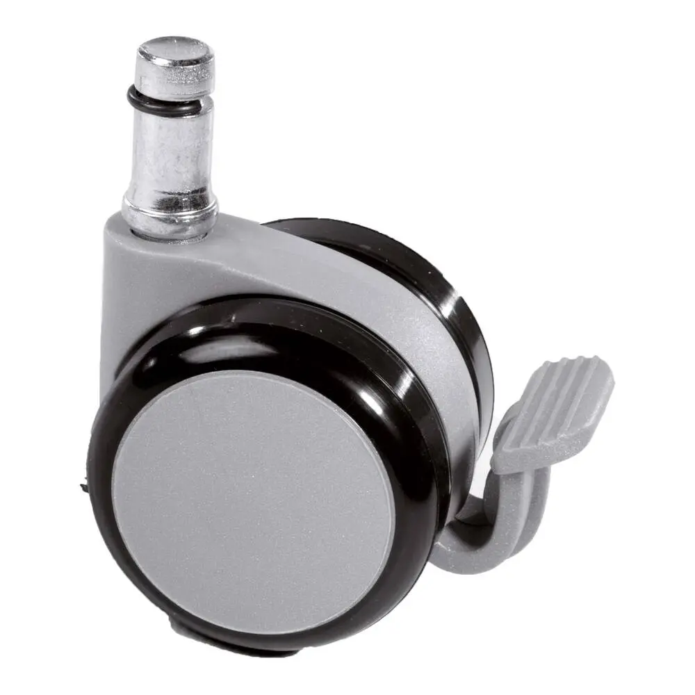 Wiel stuurstoel zacht loopvlak stift 11mm