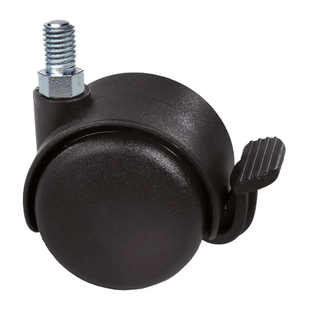 Wiel stuurstoel + rem schroefdraad M10