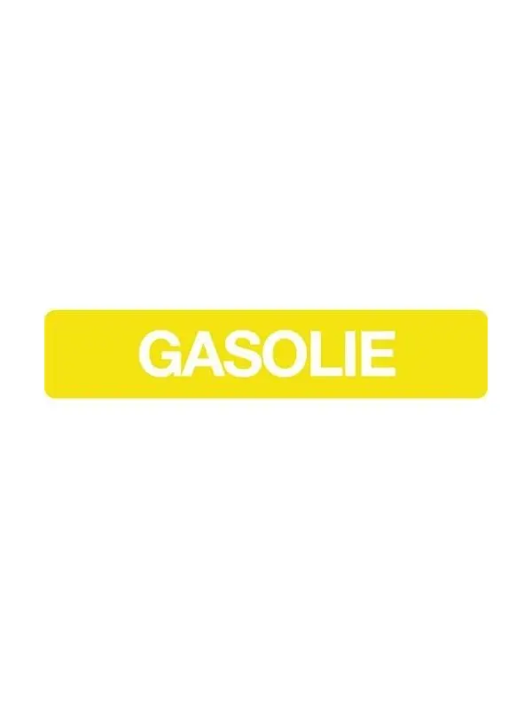 Sticker Gasolie - Gasoil 10x2cm