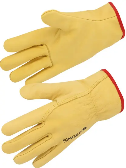 Handschoen Singer Soepel Leer