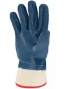 Handschoen Singer Zware Nitril gesloten rug Manchet (blauw) 