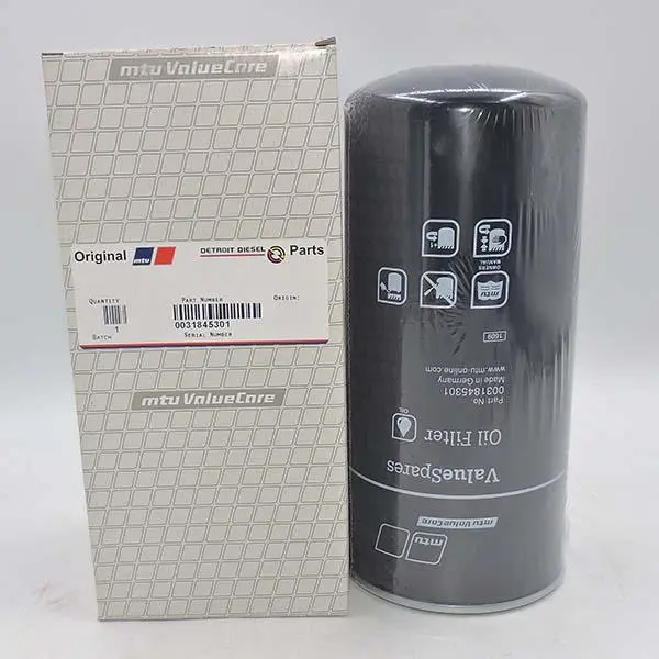 Filtre à huille MTU 0031845301 
