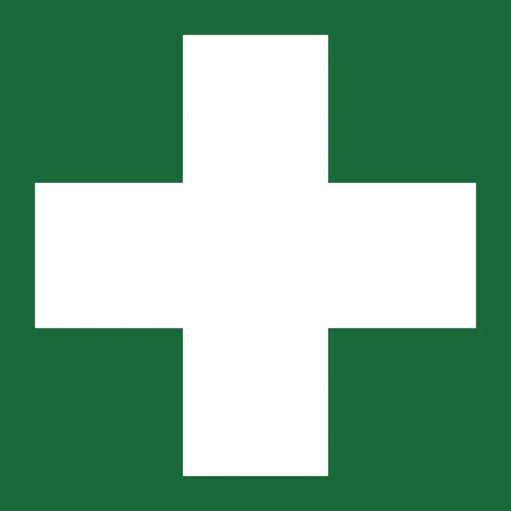 STICKER EHBO VERBANDDOOS