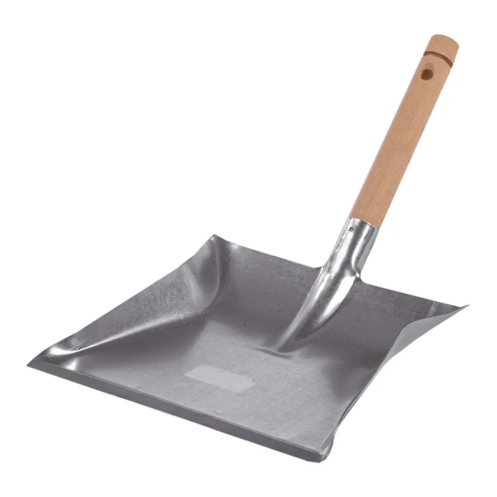 Stofblik-schop gegalvaniseerd staal zwaar 220x230mm