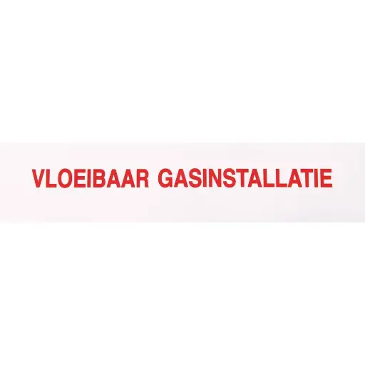 [10.56.510] STICKER VLOEIBAAR GAS