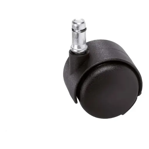 [22.30.907] Wiel stuurstoel zonder rem schroefdraad M8