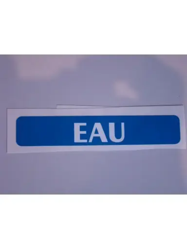 [OUA880] Sticker Drinkwater Eau 2x10 FR