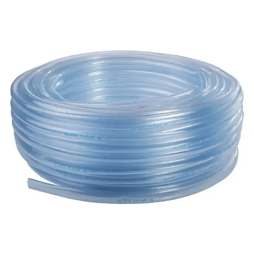 [83.45.020] PVC slang helder 20X25mm -3/4" - per rol 50M